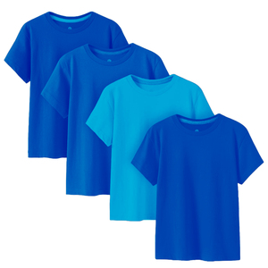 UE Standard 200 GSM Corduroy O-Neck Girls T-Shirt 3-Pack Custom Graphic Short Sleeve Eco-Friendly Respirant Appliques - Product Image 4