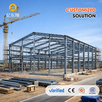 Entrepôt à structure en acier préfabriqué, résistant aux évolutions futuristes, avec extension modulaire pour les entreprises en croissance