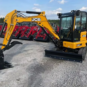 Miniexcavadora JCB 35Z-1 de Alto Rendimiento (hasta 12,000 lbs) con el Mejor Motor de Bomba PLC y Componente Central de Motor Original - Product Image 3