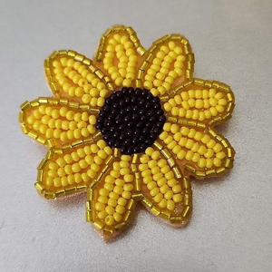 Broche de Diseño de Insecto con Cuentas de Nuevo Estilo con Pedrería, Broche de Bordado con Cuentas Ornamentales con Diseño Personalizado - Product Image 4