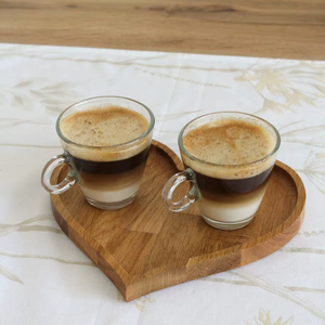 Bandeja para servir de madera de roble con esquinas redondeadas, plato de madera, tablero para servir, accesorios para espacios de trabajo hechos a mano | Refinado | - Product Image 1