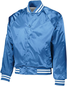 Best Quality Wholesale Price Nice Color Men Satin Varsity Jacket - Product Image 3