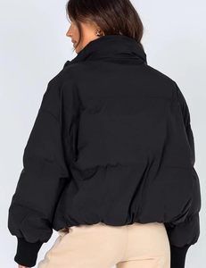 Chaqueta Acolchada para Mujer, con Cierre, Ligera, Transpirable, Elegante, Cómoda, Moderna, Suave, Resistente, Gruesa, para Invierno - Product Image 6
