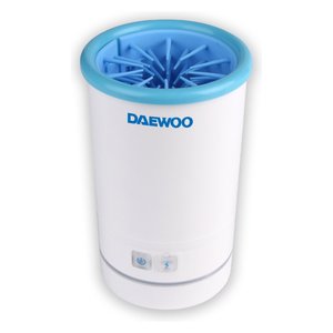 Nettoyeur et masseur de pattes automatique blanc et bleu PPW08, produit promotionnel pour animaux de compagnie - Product Image 1