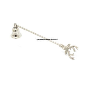 Vente en gros de bougie domestique neuve de luxe en plaqué argent accessoire de bougie en béton unique pot de bougie éteignoir - Product Image 2