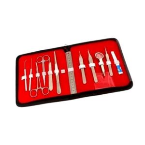 Kit de dissection d'oiseaux vétérinaires ensemble d'instruments d'anatomie aviaire en acier inoxydable Tube d'aspiration Frazier Instrument médical - Product Image 2