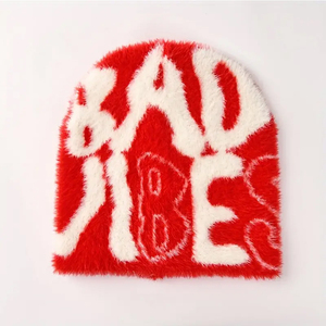 Gorros de punto acogedores a la moda, gorros suaves y cálidos para invierno, gorros acrílicos Unisex, accesorios de calle - Product Image 2