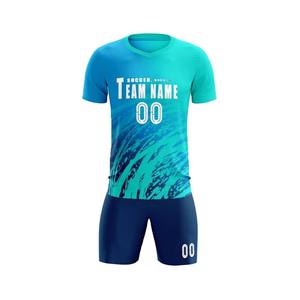 2025 Camiseta de fútbol Kit personalizado Sublimación Impreso Tela de secado rápido Diseño personalizado Ropa de equipo OEM Suministro al por mayor - Product Image 2