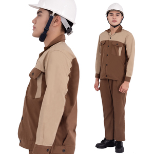 PERSONALIZAR Conjunto de ropa de trabajo Uniforme de ropa de construcción Diseño privado duradero y logotipo Trajes DE TRABAJO Fábrica de hombres y mujeres - Product Image 4
