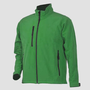 Chaqueta táctica de invierno Softshell para exteriores de combate para hombre, a prueba de viento e impermeable con cremallera, cuello levantado de poliéster 100% - Product Image 6