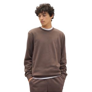 Mens <b>Crewneck</b> Sweatshirt Cotton Blend Soft Warm Pullover OEM ODM Manufacturer Custom Print Logo Streetwear Wholesale Apprale - Product Image 5