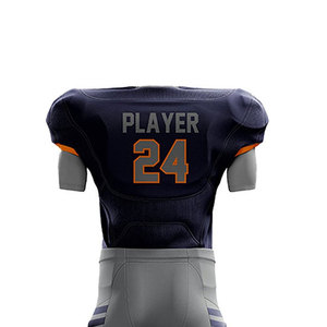 Uniformes de fútbol de equipos de Colegios Americanos cosidos auténticos Uniforme de Jersey y pantalones cortos de entrenamiento de alta calidad - Product Image 6