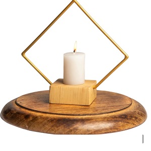 Soporte de vela de Pilar favorito del cliente para decoración elegante del hogar, acento de mesa y ambiente romántico - Product Image 3