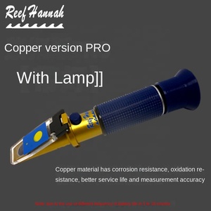 เครื่องวัดความเค็มแบบออพติคอล + เครื่องทดสอบทางทะเลแบบ ATC + ไฟปริซึม LED สำหรับทดสอบปะการังน้ำในตู้ปลา - Product Image 3
