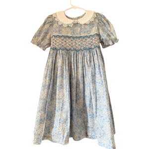 Vestido de lino suave hecho a mano para niñas pequeñas, estilo informal para el primer cumpleaños de niños pequeños, OEM hecho en Vietnam - Product Image 1