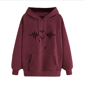 Sweat-shirts à capuche oversize pour femmes, imprimés avec un logo personnalisé de haute qualité, streetwear, polaire, imperméables, écologiques, vente en gros - Product Image 2