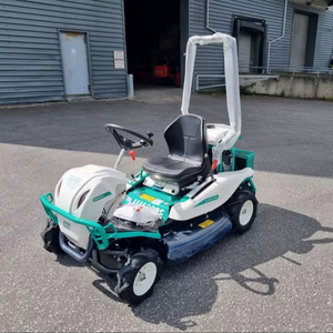 Tondeuse autoportée industrielle OREC RM882 Rabbit Mower Control, moteur 2 temps 125cc, bac de ramassage 100L, tracteur de pelouse économique - Product Image 1