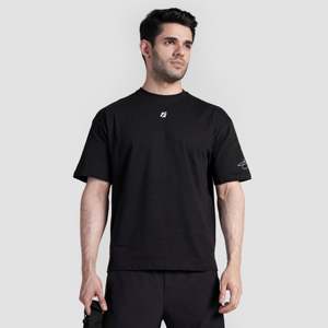Camiseta Legend Otis Oversized Estilo Hip Hop Vintage, 100% Algodón, 240 Gramos, Sólida, Transpirable, Bordada, Negra - Product Image 2