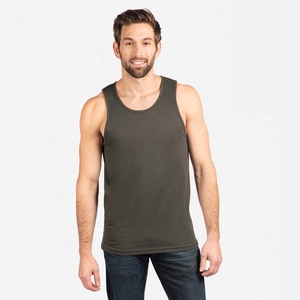 เสื้อกล้ามผู้ชายผ้าฝ้ายประสิทธิภาพสูงแขนกุดลำลองแบบคลาสสิก - Product Image 4