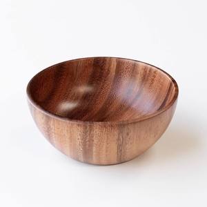 Vaisselle en bois écologique bols pour servir les nouilles bonne qualité bois durable bol à dîner - Product Image 1