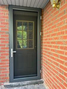 Porte moustiquaire avant Tempête <span class=keywords><strong>Pet</strong></span> Protection Patio Simple Double Porte moustiquaire de sécurité en aluminium pour la sécurité de la maison