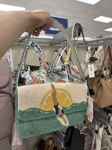 Sac à main brodé à motifs tribaux colorés - Product Image 5