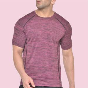 Camiseta atlética duradera para hombre, suave y transpirable, perfecta para ejercicio, deportes y uso diario - Product Image 1