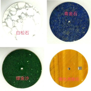 Esfera de reloj de latón de lujo profesional con esmalte con diseño de piedras preciosas - Product Image 4