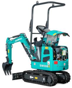 Pour Sunward 08B 1 tonne Mini Excavatrice Performances optimisées pour les espaces restreints Nouvel état avec moteur électrique Changchai - Product Image 2