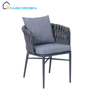 Vangarden extérieur polyester tressé corde en alliage d'aluminium cadre conique tube sangle <span class=keywords><strong>chaise</strong></span> pour balcon <span class=keywords><strong>terrasse</strong></span> meubles de loisirs - Product Image 1