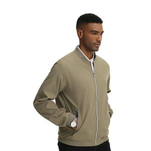 Meilleure vente, blouson aviateur pour homme, blouson coupe-vent léger à manches longues et fermeture éclair, tenue décontractée et chaude pour l'hiver, blouson aviateur pour homme - Product Image 4