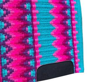 Couverture de selle en laine de Nouvelle-Zélande multicolore de Style occidental ASHMIRA EQUESTRIAN Horse Ridding Extreme Quality Wholesale - Product Image 3