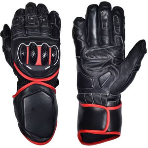 Gants de course moto en cuir premium pour hommes, gants personnalisés pour le vélo et la moto, sports cyclistes - Prix de gros - Product Image 1