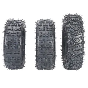 Factory Price 4.10-6 ATV MINI small wheel tire parts inner and outer tires 410-6 tyre for garden car snow removal truck