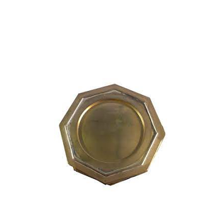 จานที่ชาร์จทองเหลืองจานสำหรับงานแต่งงานแผ่นฐานสแตนเลสสีทอง - Product Image 6