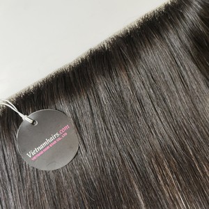 ผลิตในเวียดนาม - ผมแท้เวียดนาม 100% คุณภาพสูง แบบ Skin Weft เกรดผมดิบ คิวติเคิลครบ ราคาถูก มีหลายสี - Product Image 4