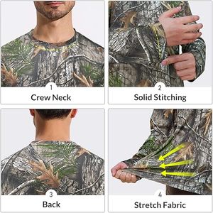 ชุดยูนิฟอร์มทางยุทธวิธีแบบยูนิเซ็กซ์ ป้องกันรังสียูวี แห้งเร็ว ระบายอากาศ กันน้ำ ลายพราง แขนยาว พิมพ์ลายแบบซับลิเมชั่น ขายส่ง - Product Image 3