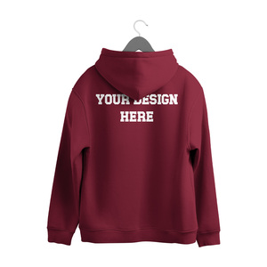 เสื้อฮู้ดดี้ผู้ชายไซส์ใหญ่ ผ้าคอตตอน 100% ถักแบบเรียบ ไม่เป็นขุย แห้งเร็ว ระบายอากาศได้ดี น้ำหนัก 360 กรัม รับสกรีนโลโก้ W4G ตามแบบที่ต้องการ - Product Image 5