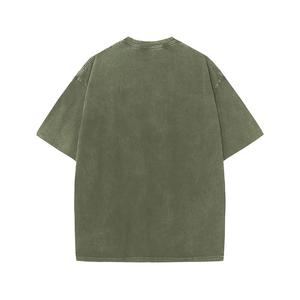 T-shirts de voyage unisexes respirants lavés à l'acide vente en gros 100% coton vêtements confortables pour hommes femmes parfaits pour l'été tous les jours - Product Image 2