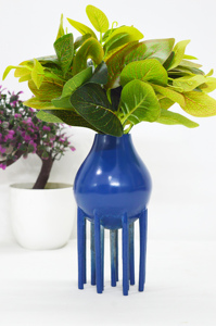 แจกันเคลือบผงโลหะสีน้ำตาลแบบโบราณแจกันตกแต่งบ้านงานแต่งงานแบบพรีเมี่ยมสีสันสดใส - Product Image 6