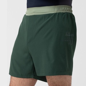 Short 2 en 1 doublé de compression sans Gi Short pour hommes Wrestling MMA BJJ Training Running Shorts Dual Layer OEM ODM Wholesale Custom Shorts - Product Image 5