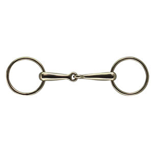 Mors de cheval en acier inoxydable poli miroir de qualité supérieure, en argent allemand, pour chevaux à bouche sensible, durables pour un confort d'équitation optimal - Product Image 1