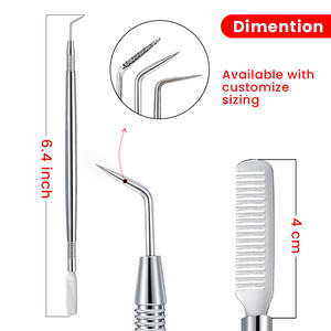 Best Price <b>Eyelash</b> Lifting Lashes Separator Tool with Comb Best Quality Private Label Lash Lift Metal Tool by Bahasa Pro - Product Image 4