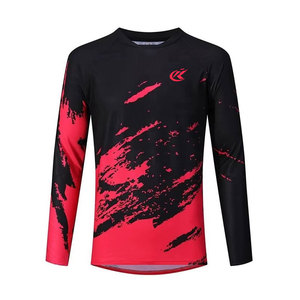 Maillot de motocross respirant en maille pour l'hiver, design classique, pour la conduite sur piste, en polyester/nylon - Product Image 1
