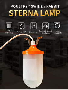Lampe pour volailles étanche IP67 à intensité variable pour poulets, porcs, animaux en croissance, avec lumière LED à <span class=keywords><strong>CRI</strong></span> élevé 97, 3000-6000K, garantie de 3 ans - Product Image 3