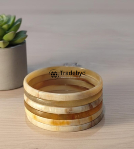 Trendy Horn Bangles Handmade Natural <b>Boho</b> Fashion Stylish Ethical Premium Quality Unisex Jewelry Gift Collection Tradebyd - Product Image 1