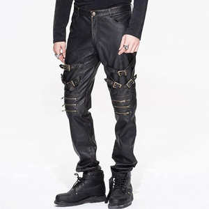 Professional High Quality Leather Pant Wholesale Price Quality Leather Material <b>Men</b> Good Price Leather Pant - Product Image 2