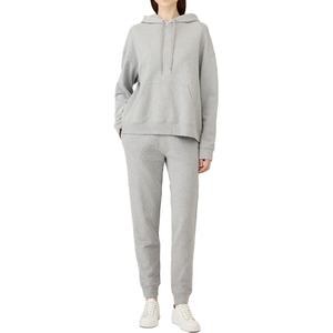 Sudadera con Capucha Premium de Algodón de Rizo para Mujer, Corte Holgado, Informal, para Todas las Temporadas, con Bolsillo de Parche y Logotipo Frontal, MADE BY HI 2026 - Product Image 4