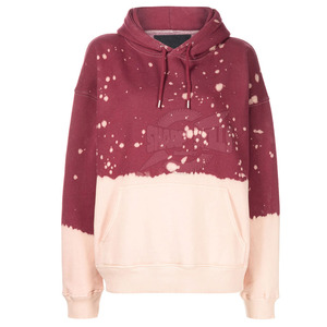 Color sólido Mujeres Tie Dye Hoodie Tela suave Fabricado en fábrica Tie Dye Hoodie Durable Easy Wear Online Hoodie - Product Image 1