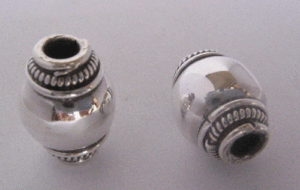 Plain <b>Silver</b> Charm Jewelry Findings 25mm X 3mm X 20mm X 8mm X 4mm X 10mm <b>Beads</b> in Bags for Making" - Product Image 1